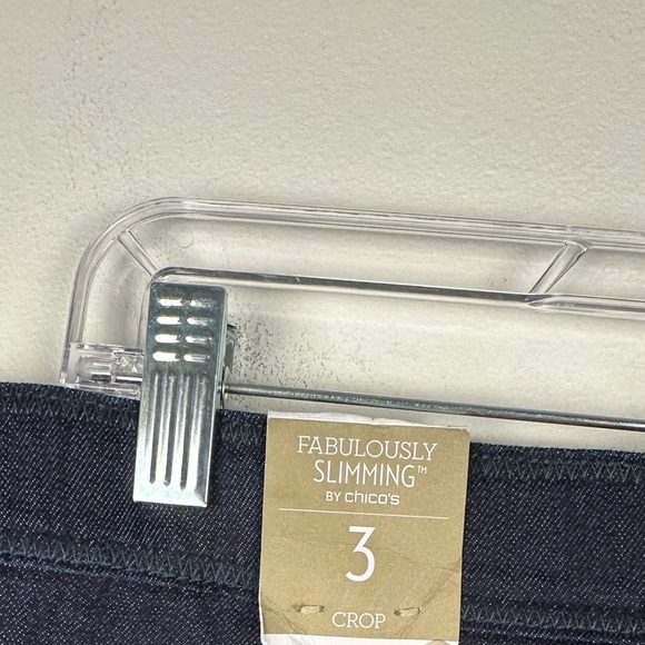 Fabulously Slimming Jemma Crop Jean Leggings Sz 3 NWT - Picture 4 of 5